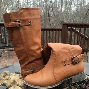 Nature Breeze ladies low heel size 9 boots.